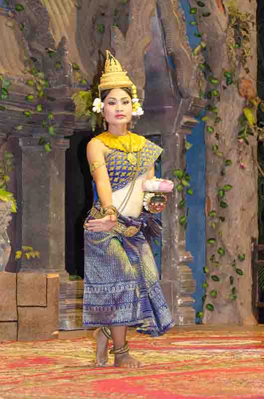 34 - Camboya - Siem Reap - danzas tradicionales